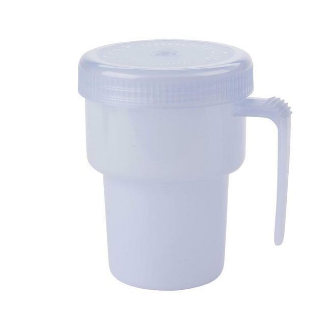Spillproof Kennedy Cups 3 Pack :: lightweight, no spill, long handle cups  for arthritis