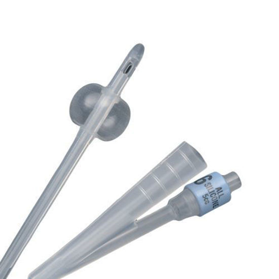 Silicone 3 Three Way Foley Balloon Catheter, 8 Fr