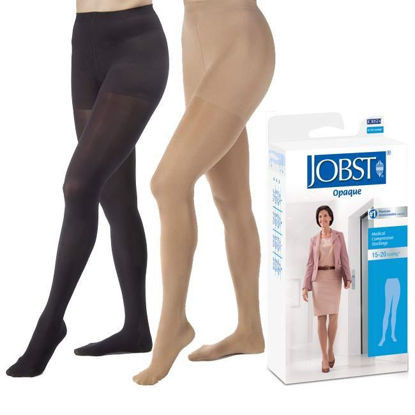 Compression Hosiery. Medical Compression stockings and tights for varicose  veins and venouse therapy. Tights for man and women. Clinical compression  knits. Comfort maternity tights for pregnant women. Stock Photo