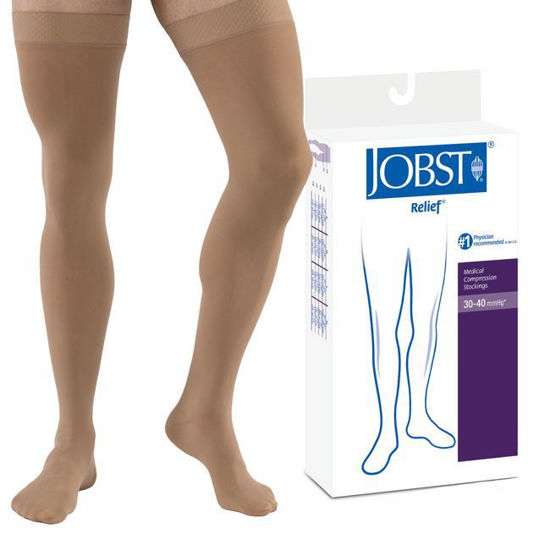 Jobst Relief - Thigh High 30-40mmHg Compression/Support Stockings