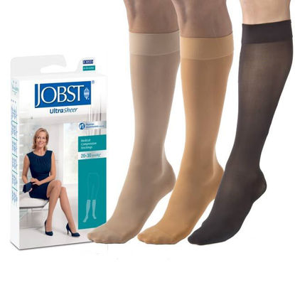 JOBST® UltraSheer Women's Waist High 20-30 mmHg