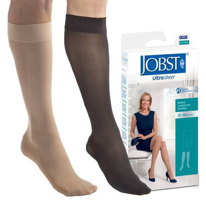 Made in USA - Womens Compression Pantyhose 20-30mmHg for Pregnancy -  Maternity Graduated High Waist Compression Tights for Arthritis, Varicose  Veins
