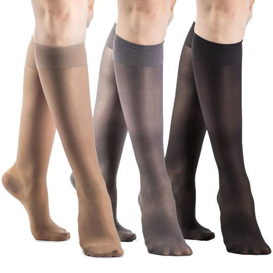 Sigvaris Sheer Fashion - Women's 15-20mmHg Compression Support Stockings