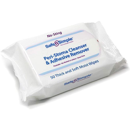 Welland Medical, medical adhesive remover wipes - Premier Ostomy