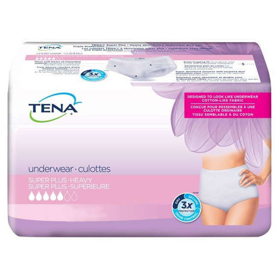 Tena Incontinence Underwear for Women Super Plus Absorbency Large 64 Count