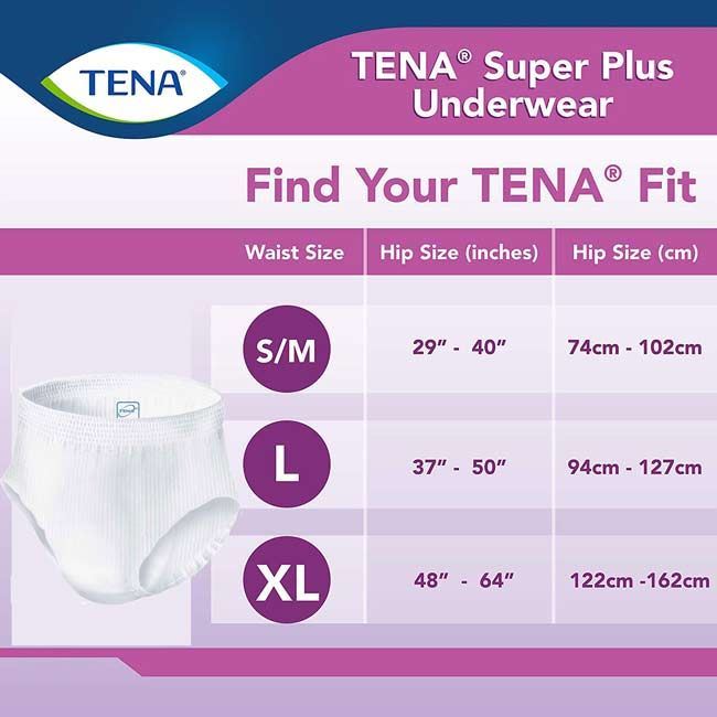 TENA For Women - Super Plus Heavy Underwear | Express Medical Supply