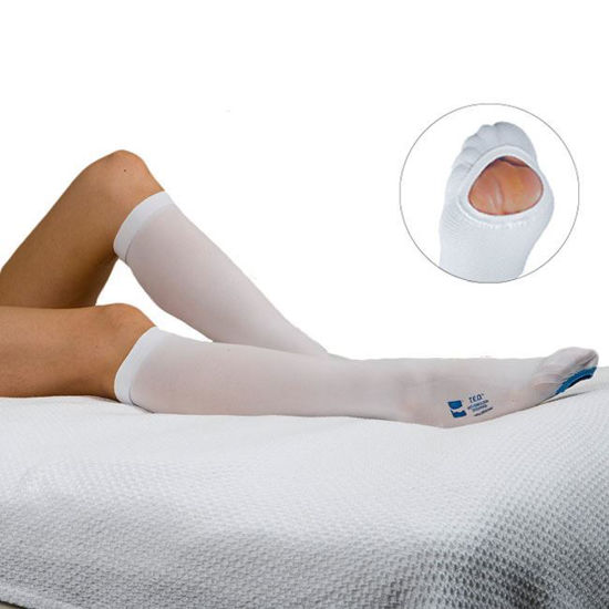 TED Knee Length Open Toe Anti-Embolism Stockings at