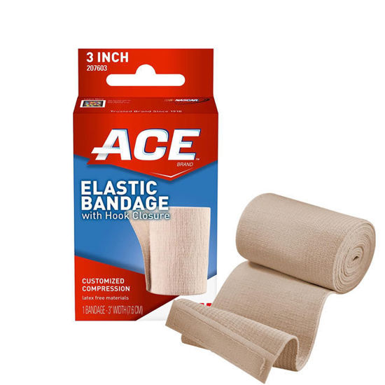 3M ACE - Elastic Bandage with Hook (Velcro) Closure | Express Medical ...