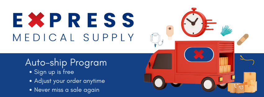 Express Medical Supply Auto Ship Banner